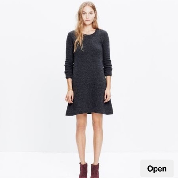 Madewell Dresses & Skirts - HP 🎉Madewell Merino Wool Walkway Sweater Dress